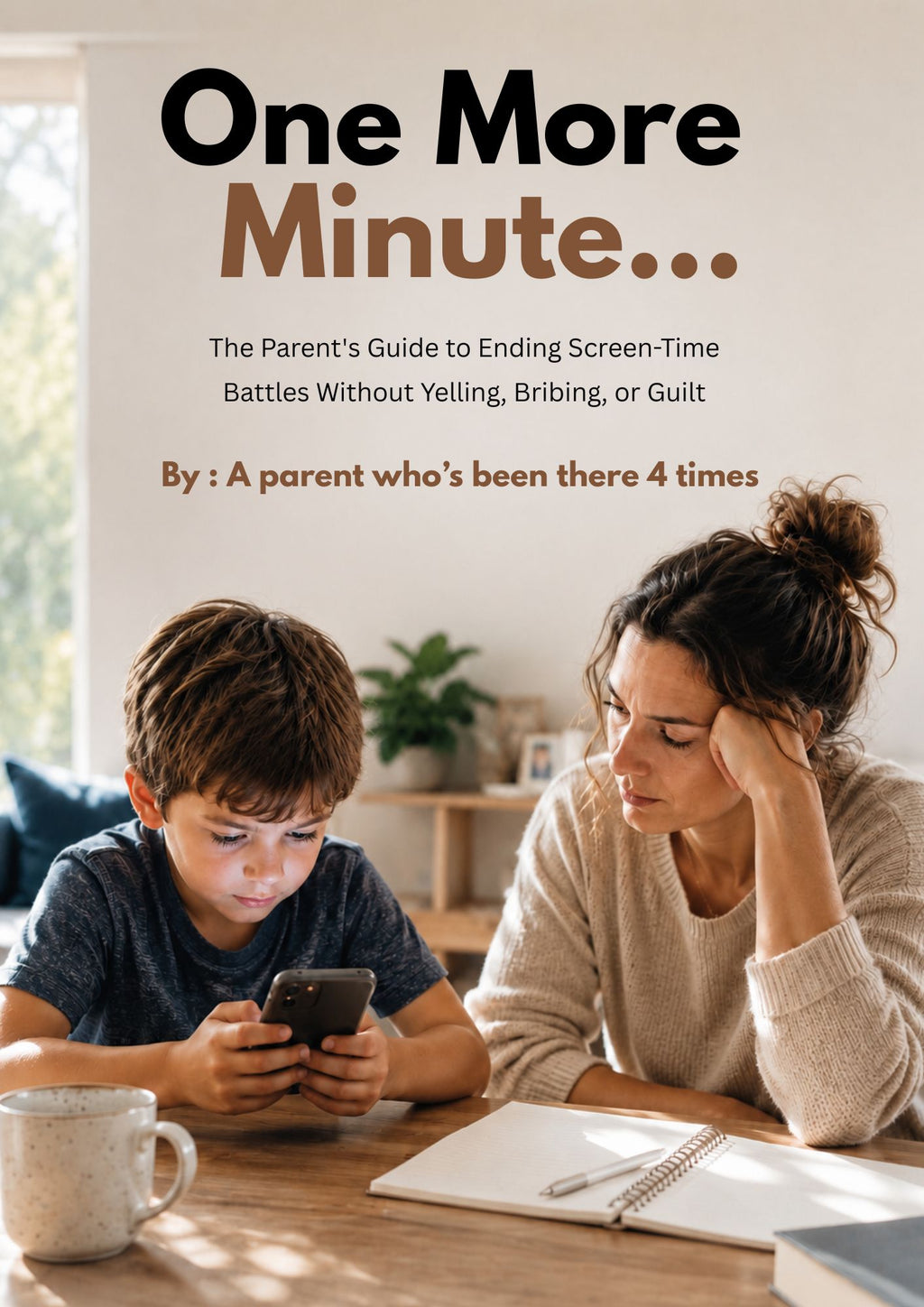 One More Minute... The Parent's Guide to Ending Screen-Time Battles Without Yelling, Bribing, or Guilt
